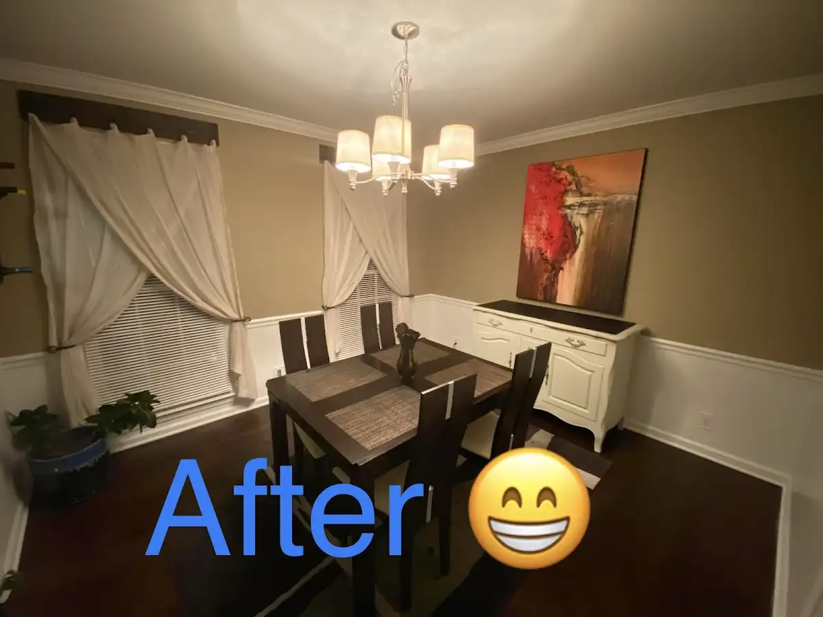 Professional dining room restoration after water damage in Rutland